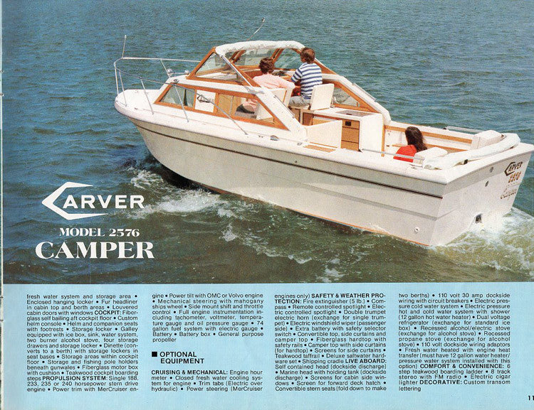 Carver 1977 Brochure