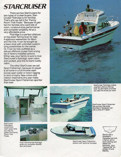Starcraft 1979 Cruisers Brochure