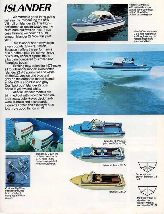 Starcraft 1979 Cruisers Brochure