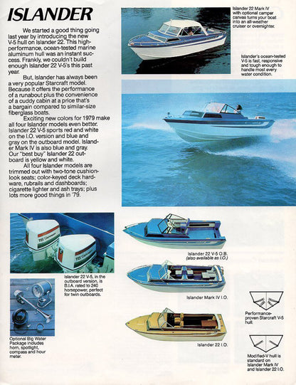 Starcraft 1979 Cruisers Brochure