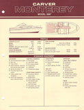 Carver Monterey 2687 Brochure