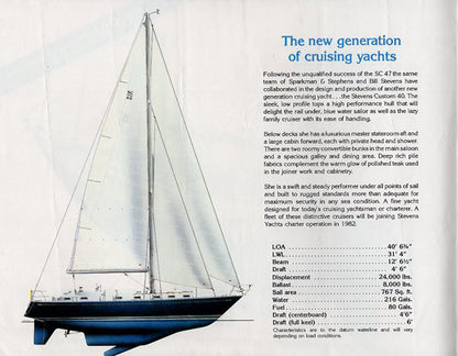 Stevens Custom 40 Brochure