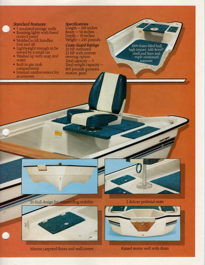 Sand-Piper Sport 14 Bass Boat Brochure