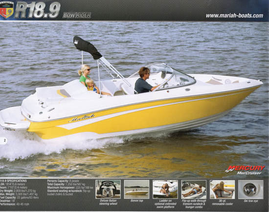 Mariah 2010 Brochure