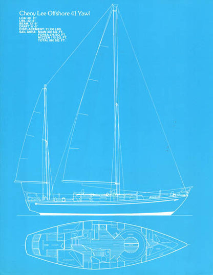 Cheoy Lee 41 Offshore Brochure