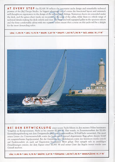Elan 38 Brochure