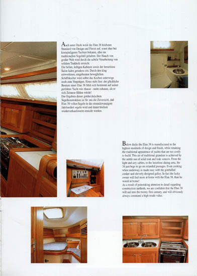 Elan 38 Brochure