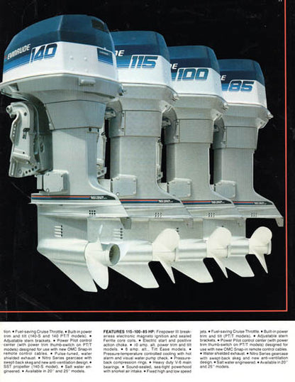 Evinrude 1979 Outboard Brochure