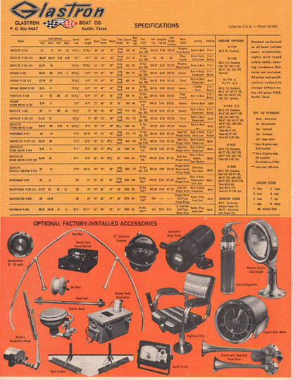 Glastron 1966 Brochure
