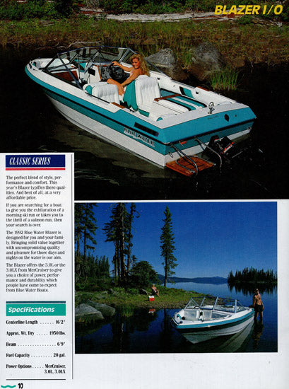 Bluewater 1992 Brochure