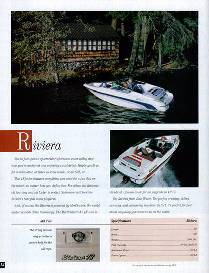 Bluewater 1994 Brochure