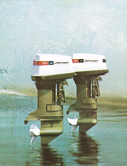 Johnson 1972 Outboard Brochure