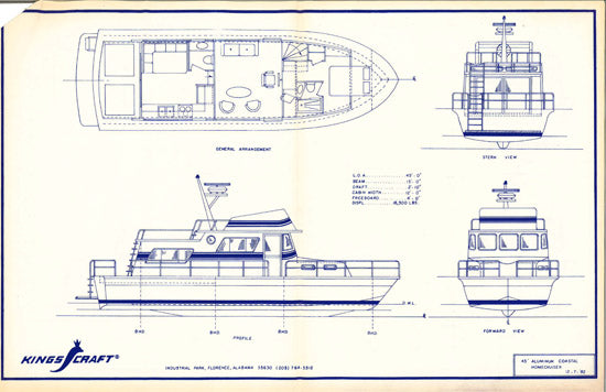 Kings Craft 45, 49 & 52 Info Package