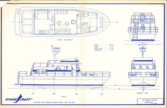 Kings Craft 45, 49 & 52 Info Package