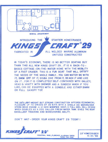 Kings Craft Specification Brochure