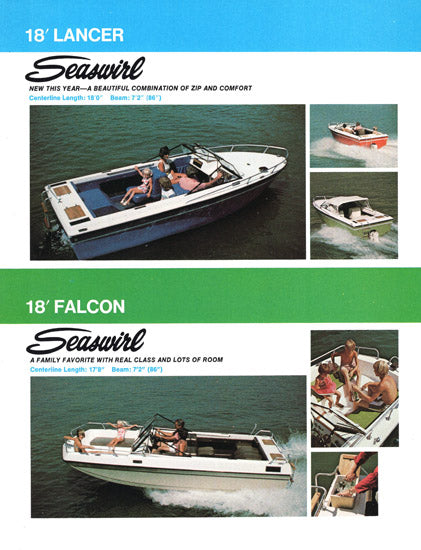 Seaswirl 1976 Brochure
