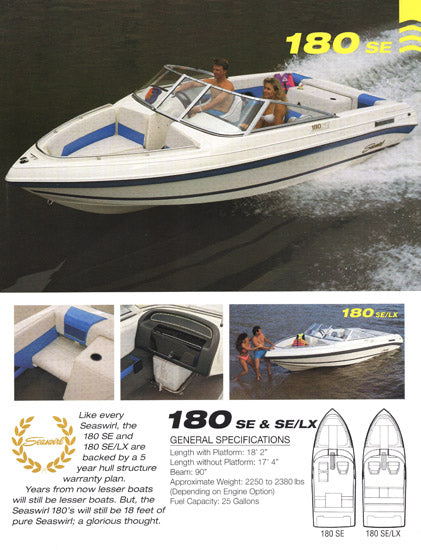 Seaswirl 1994 Brochure