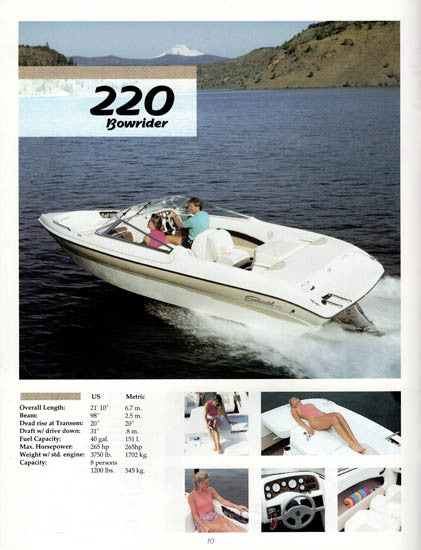 Seaswirl 1996 Brochure