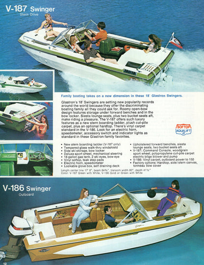 Glastron 1974 Brochure
