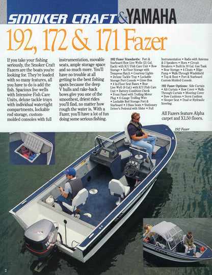 Smoker Craft 1993 Brochure