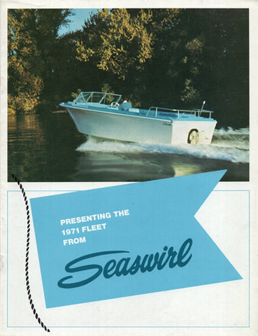 Seaswirl 1971 Brochure