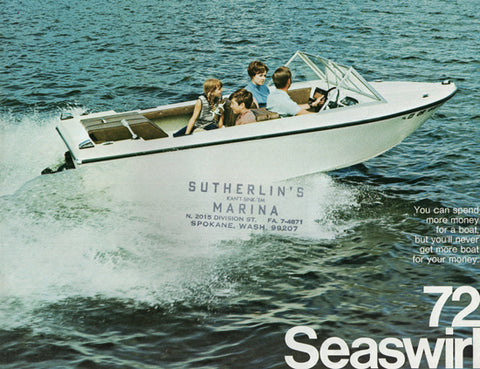 Seaswirl 1972 Brochure