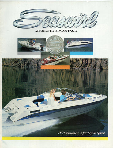 Seaswirl 1992 Brochure