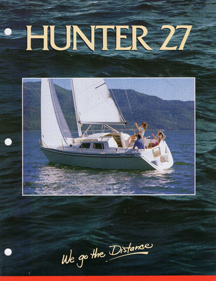 Hunter 27 Brochure