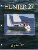 Hunter 27 Brochure