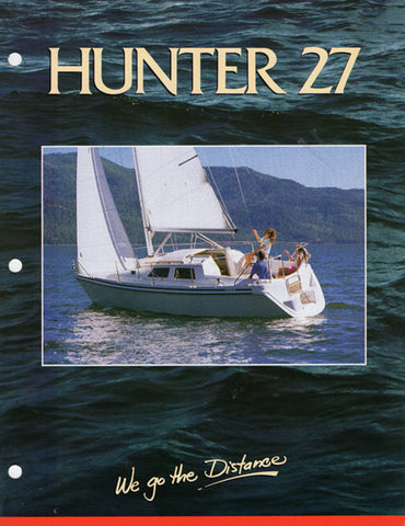 Hunter 27 Brochure
