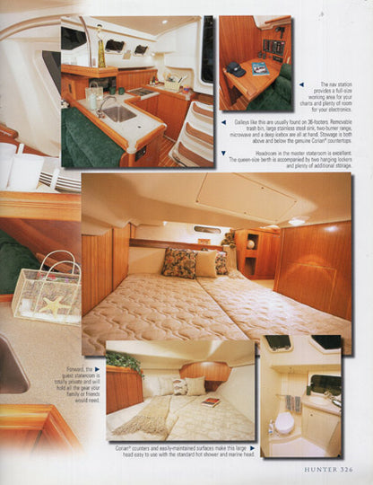 Hunter 306, 326 & 356 Brochure