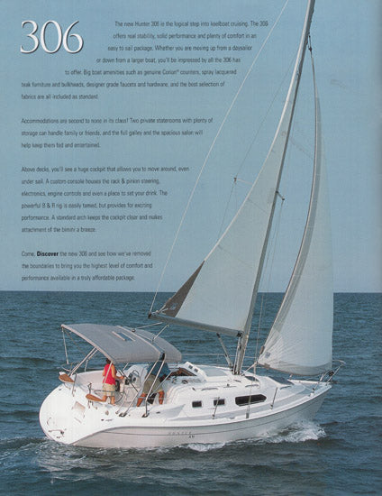 Hunter 306, 326 & 356 Brochure