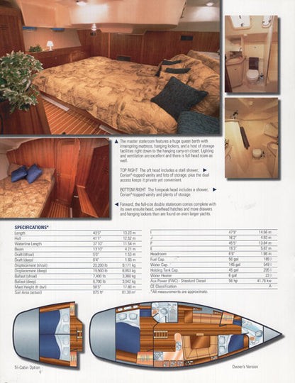 Hunter 410 Brochure