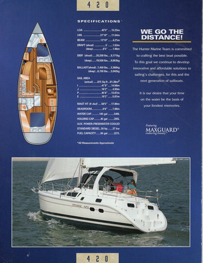 Hunter 420 Passage Brochure