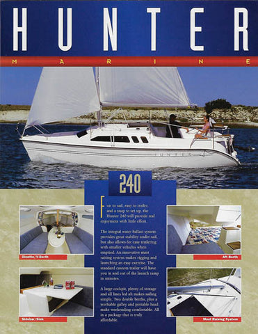 Hunter 240 Brochure