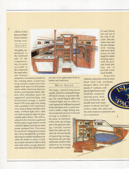 Island Packet 380 Launch Brochure