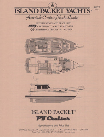 Island Packet PY Cruiser Specification Brochure
