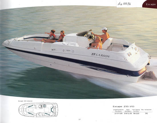 Larson 2000 Deck & Runabouts Brochure
