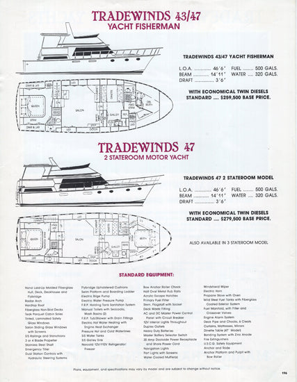 Tradewinds 43 Sundeck Brochure