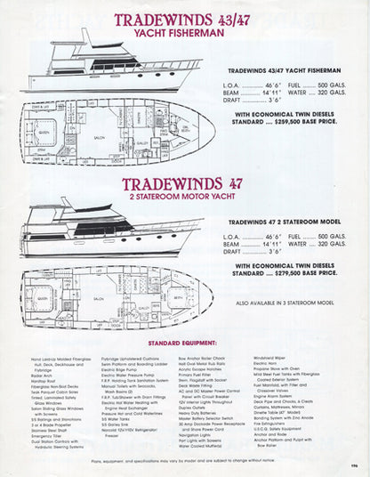 Tradewinds 43 Sundeck Brochure