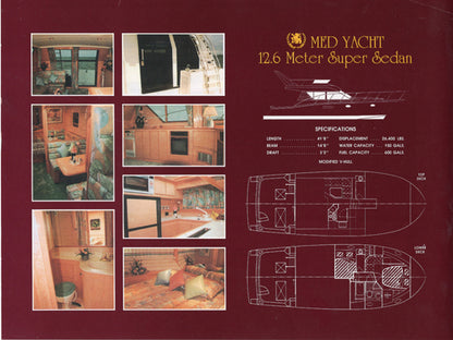 Med Yachts 1995 Brochure