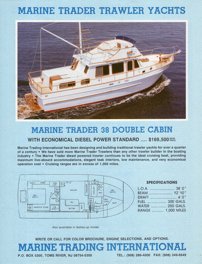 Marine Trader 38 Double Cabin Brochure