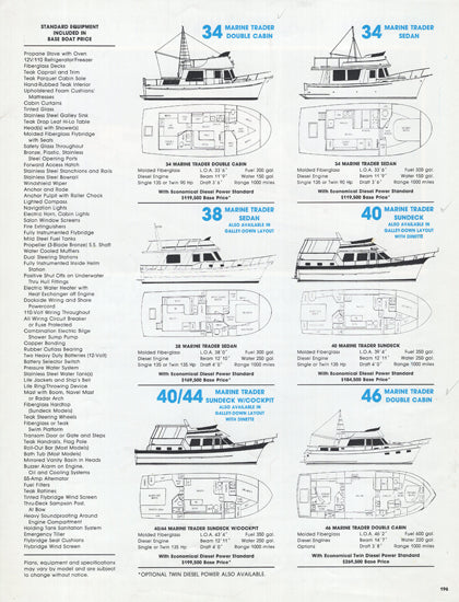 Marine Trader 38 Double Cabin Brochure