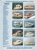 Marine Trader 1988 Trawler Brochure