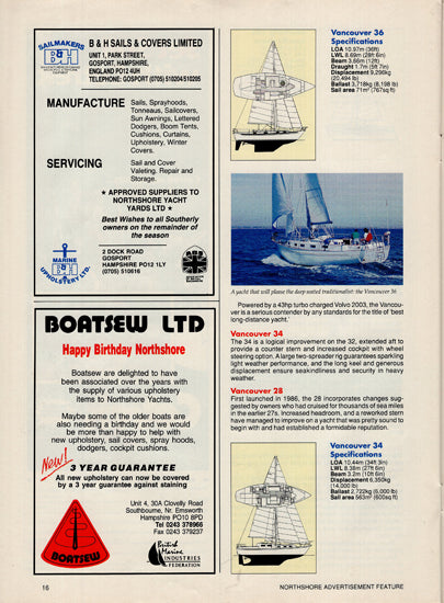 Northshore 1992 Brochure