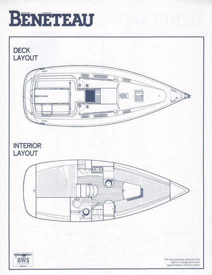 Beneteau First 265 Specification Brochure