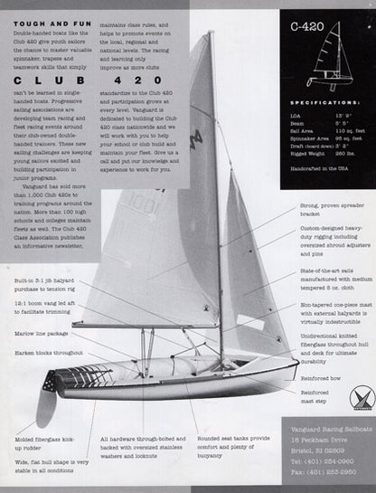 Vanguard Club 420 Brochure