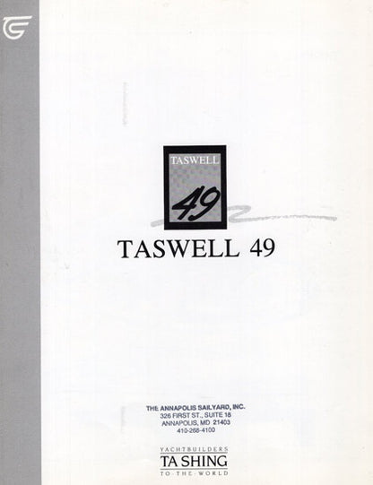 Taswell 49 Specification Brochure