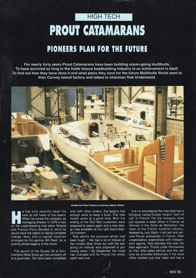 Prout Magazine Reprint Brochure