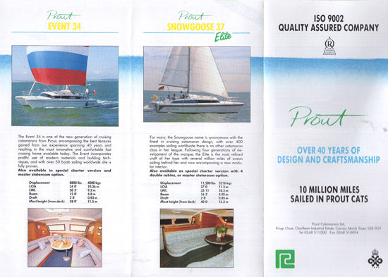 Prout 1993 Brochure